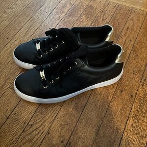 Nine West Black and Gold Dress Sneakers